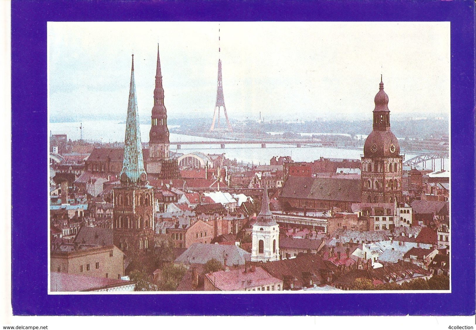 K2 USSR Soviet Latvia Brochure Illustrated About Riga TV Tower Russian - Ohne Zuordnung