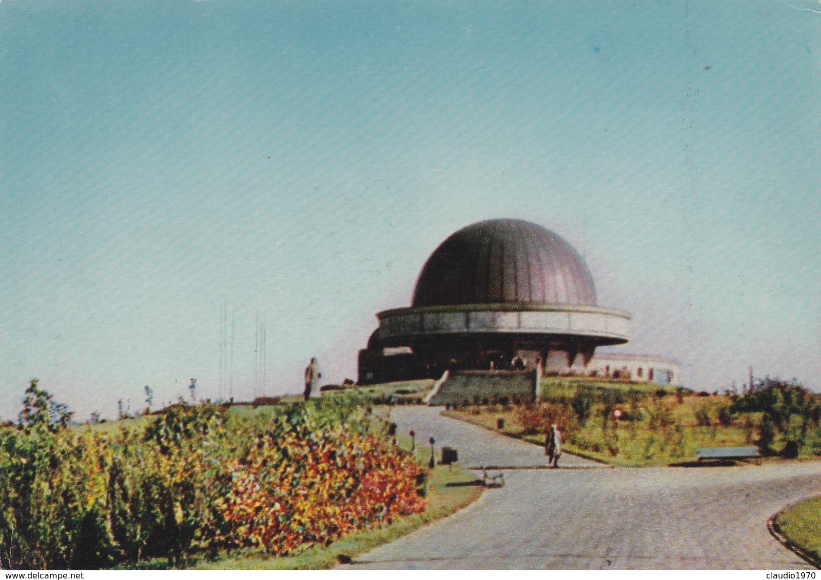 CARTOLINA - POSTCARD - POLONIA - CHORZONW - KATOWICE - PLANETARIUM W WOJEWODZ - Polonia