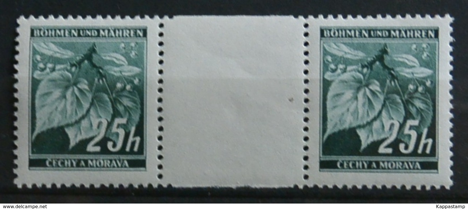B&B Freimarken Mi:23 ZW ** Siehe Scan - Unused Stamps