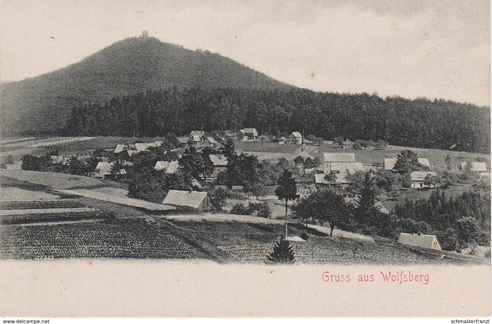 AK Wolfsberg Vlci Hora Bei Alt Ehrenberg Stare Krecany Krasna Lipa Schönlinde Rumburg Zeidler Brtniky Khaa Herrnwalde - Sudeten