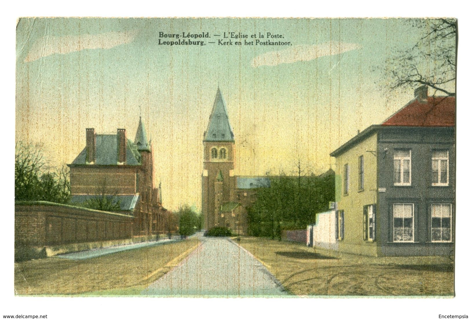 CPA - Carte Postale  - Belgique - Bourg Léopold - L'église - 1936 (CP198) - Hechtel-Eksel