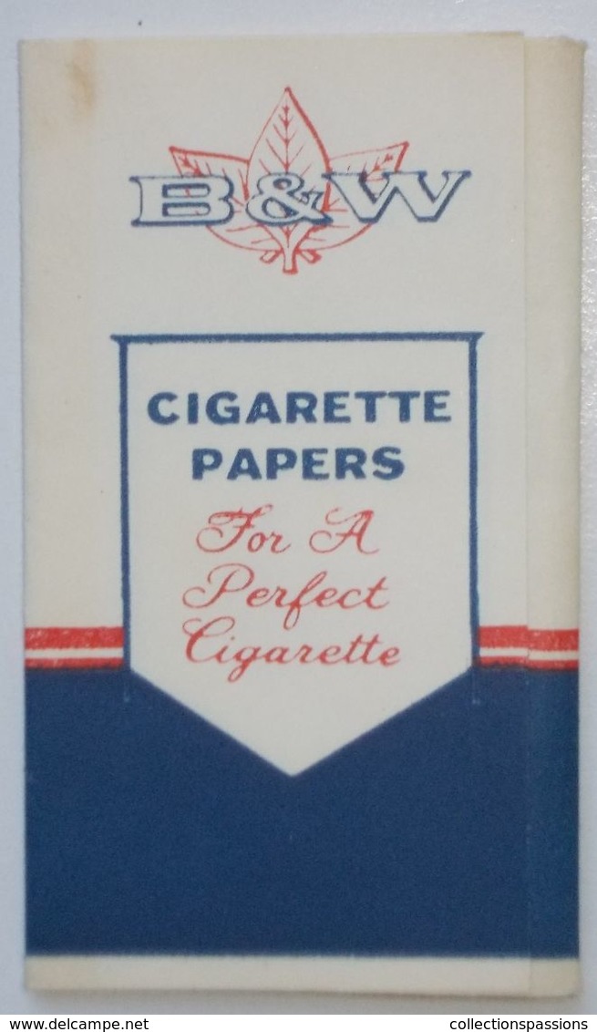 - Carnet De Papier à Cigarettes - B&W - - Autres & Non Classés