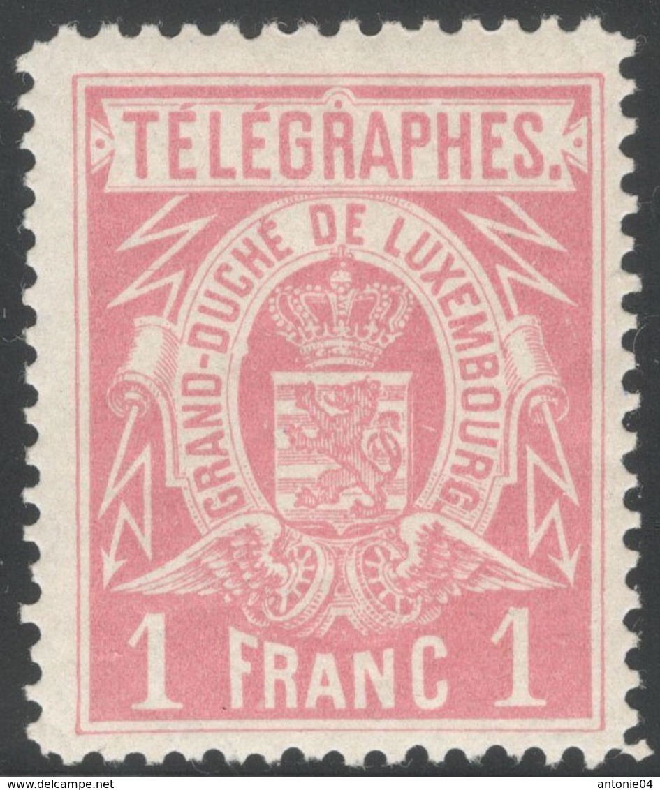 Luxemburg Yvert/Prifix Telegraphe 4 Sans Charnière Dent. 11x11 1/2 TB Cote EUR 40 (numéro Du Lot 255RL) - Telegraph