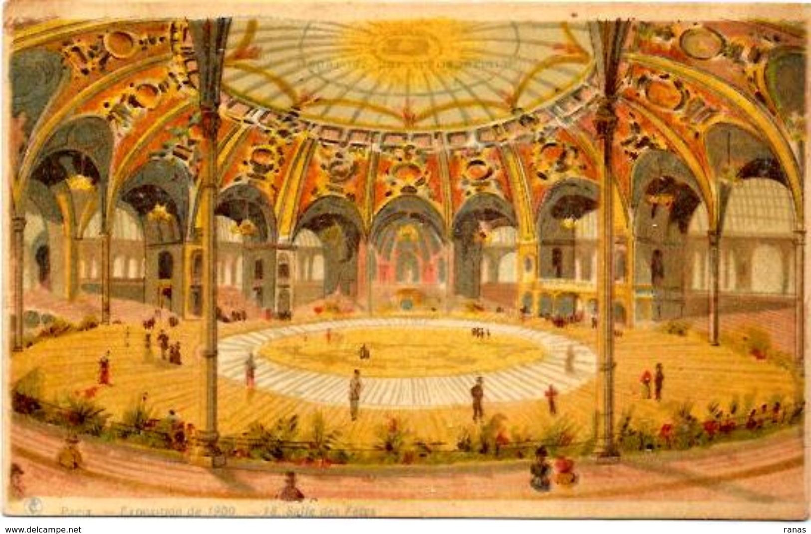 CPA PARIS Transparente Système Contre La Lumière Non Circulé Type Gruss Exposition Universelle De 1900 - Contre La Lumière