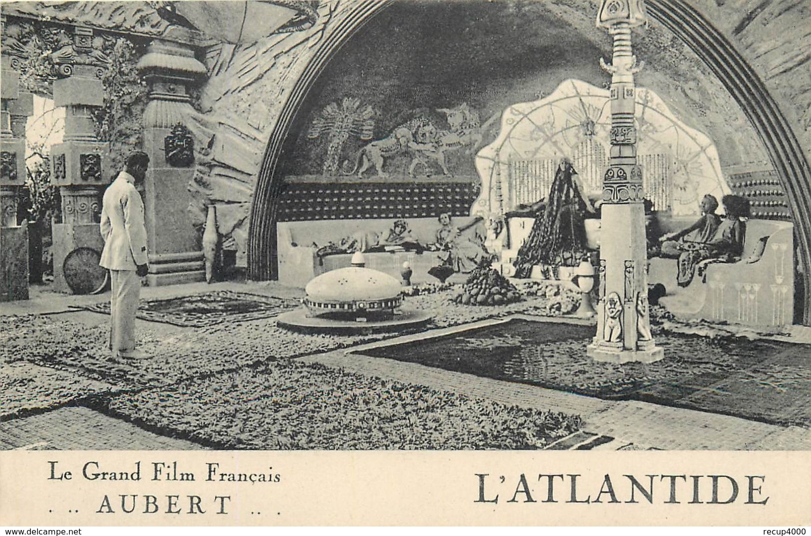 CINEMA L'atlantide De Aubert 1921 2 Scans - Altri & Non Classificati