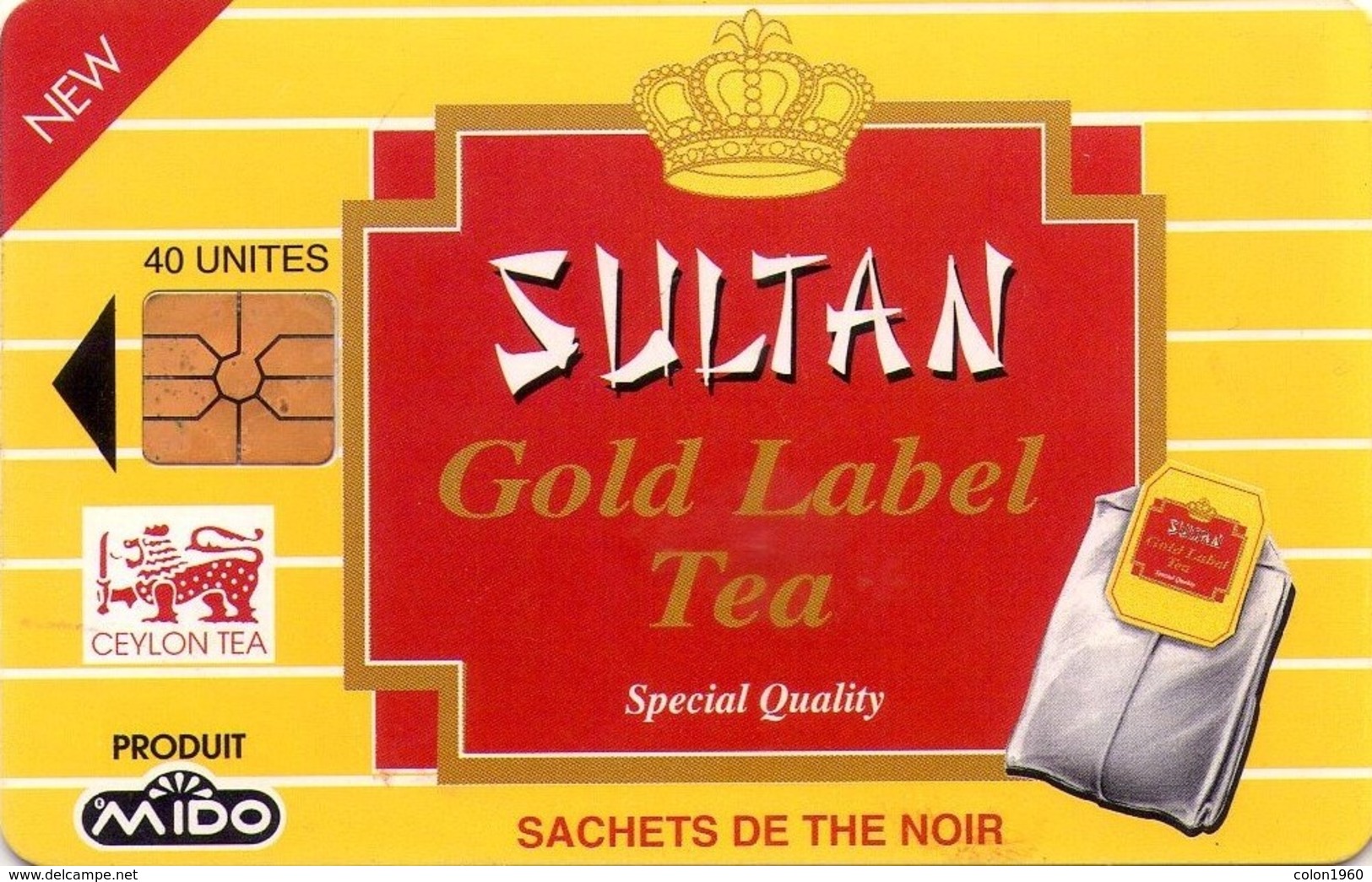 MARRUECOS. AVE-8. Sultan Tea. 40U. (011) - Morocco