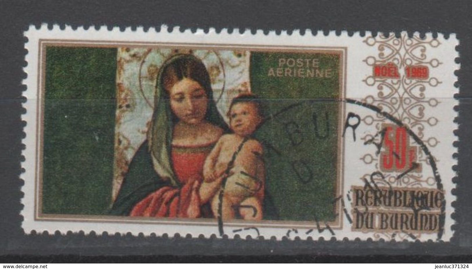 BURUNDI N° PA 119 O Y&T 1969 La Vierge Et L'enfant - Oblitérés