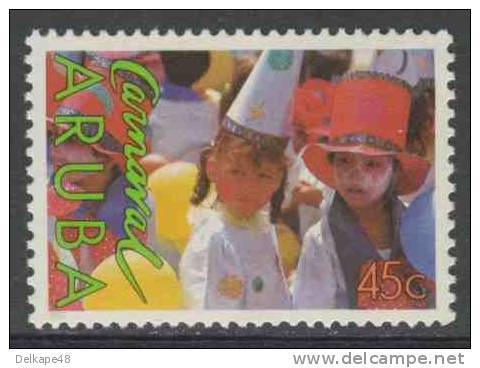 Aruba 1989 Mi 54 ** Masked Children / Maskierte Kinder / Enfants Masqués - Carnival / Karneval / Carneval - Carnaval