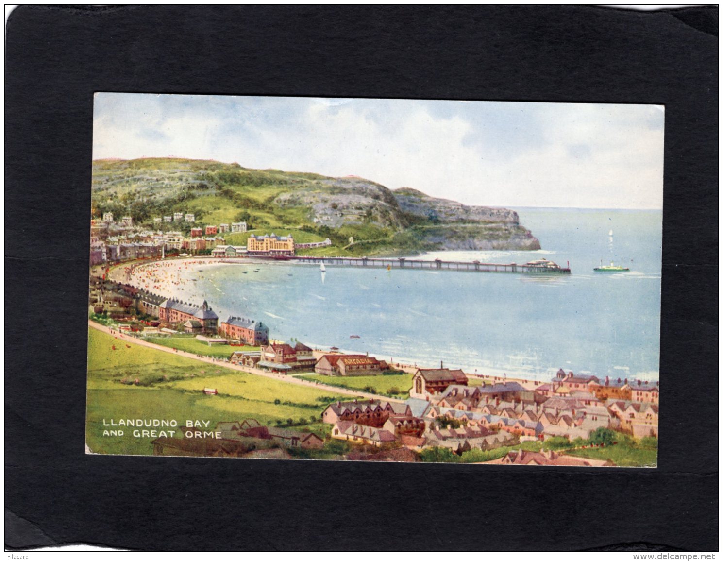 75287     Regno  Unito,   Galles,   Llandudno Bay And  Great Orme,  NV(scritta) - Contea Sconosciuta