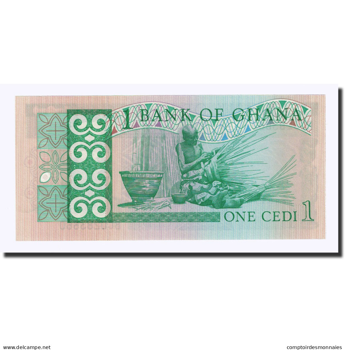 Billet, Ghana, 1 Cedi, 1982-03-06, KM:17b, NEUF - Ghana