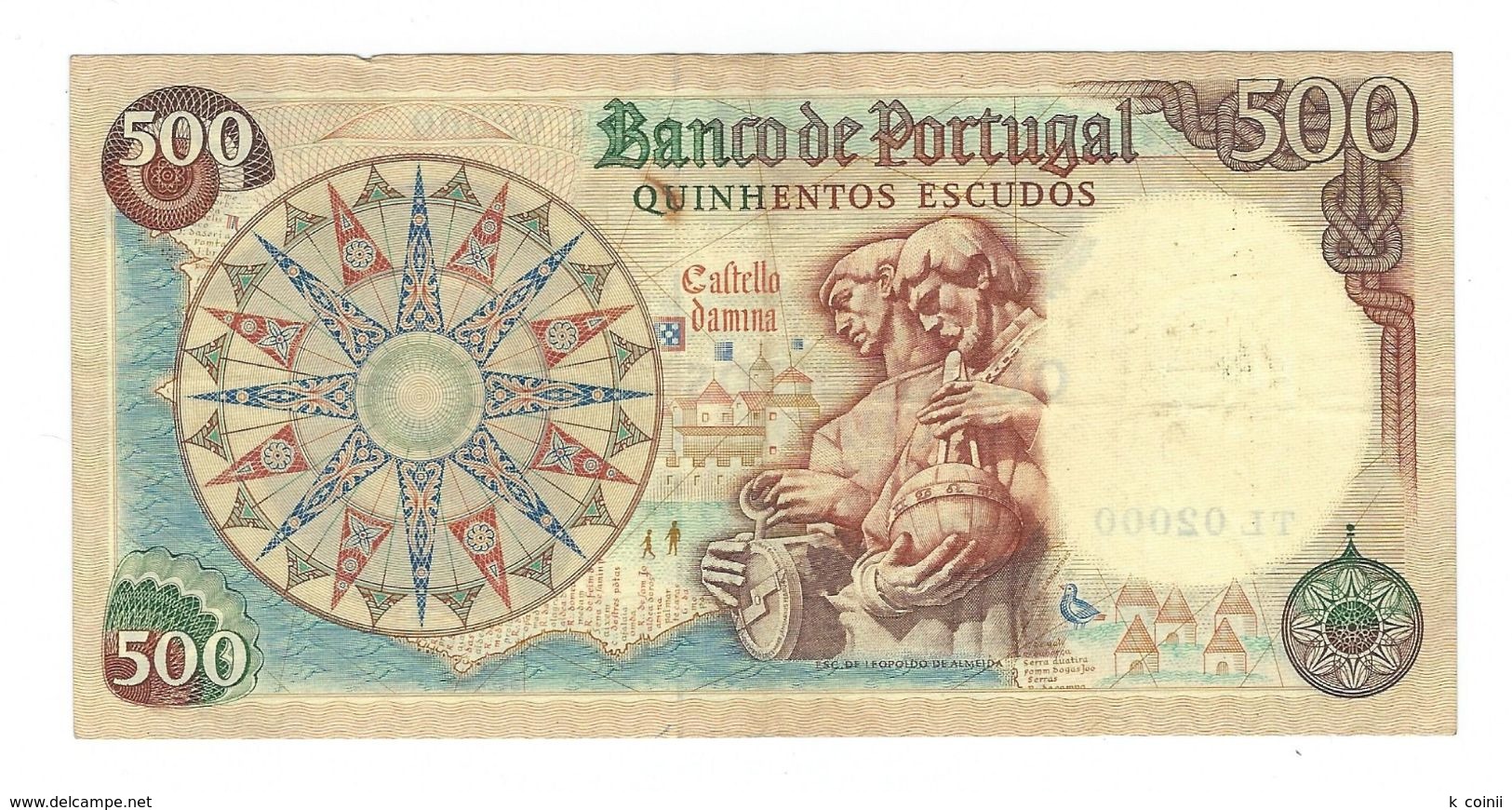 Portugal - 500 Escudos (500$00) 1966 - Very Fine VF - Portugal