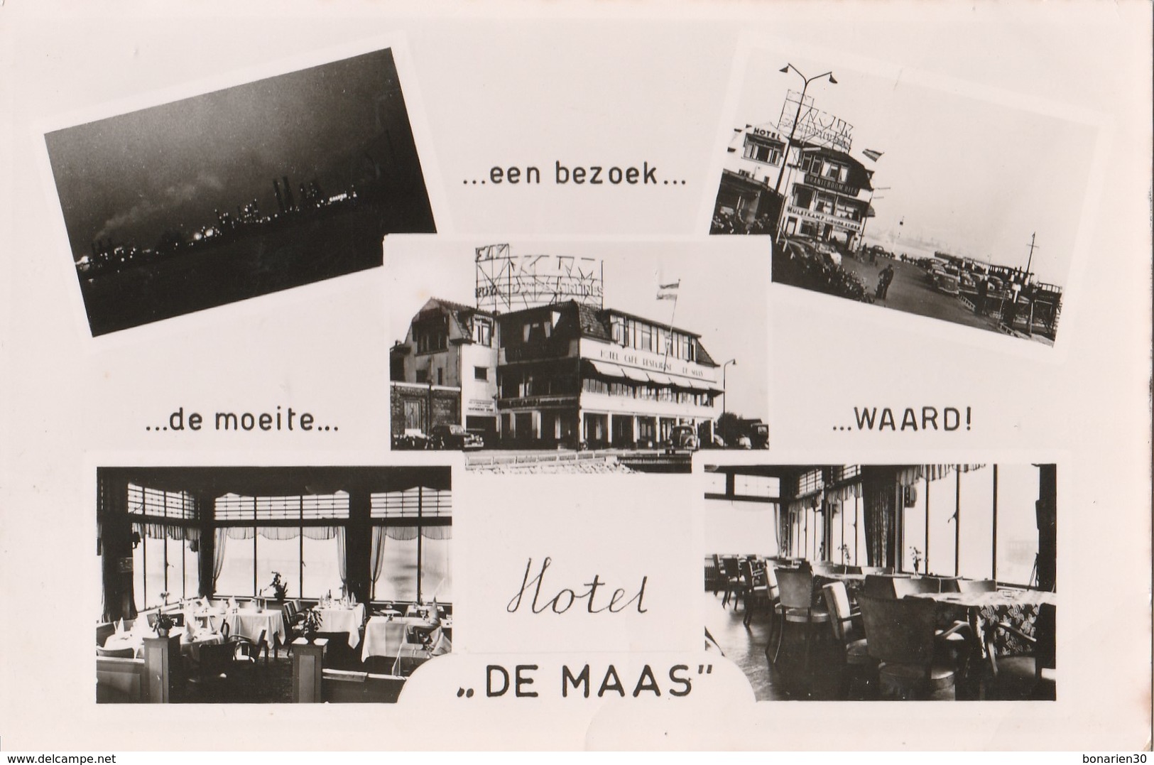 CPSM  PAYS-BAS VLAARDINGEN HOTEL DE MAAS - Vlaardingen