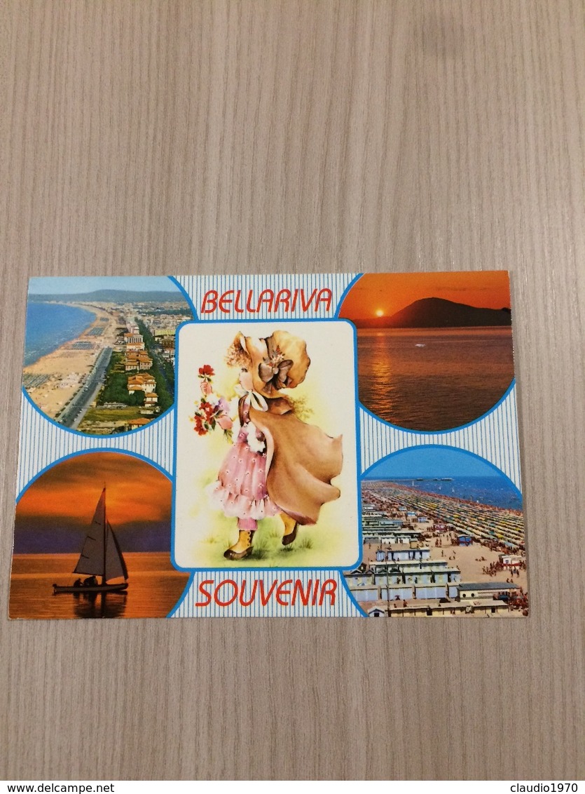 Cartolina-Rimini-Souvenir Bellariva - Rimini