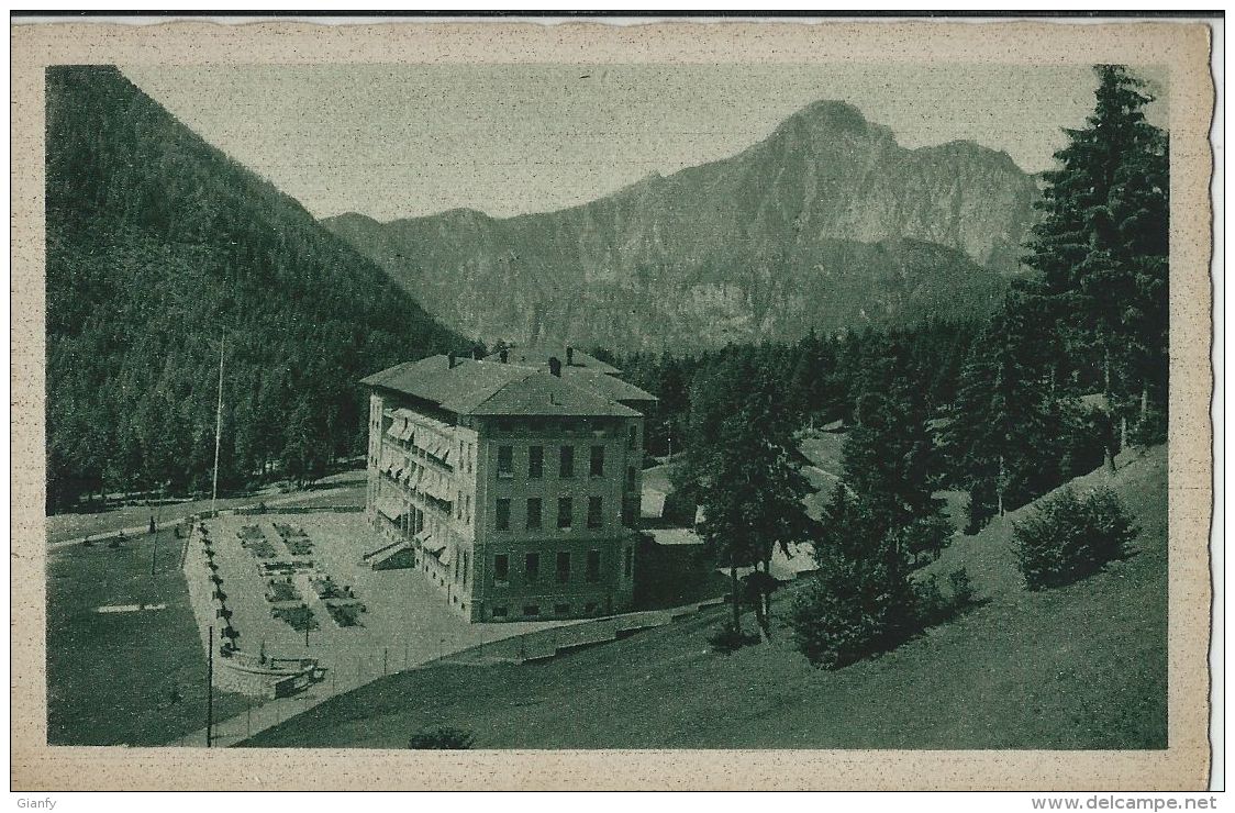 BORNO SANATORIO MASCHILE DI CROCE DI SALVEN 1930 TUBERCOLOSI - Altri & Non Classificati