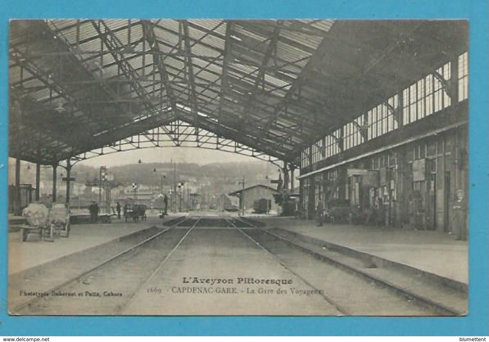 CPA 1669 - Chemin De Fer Gare CAPDENAC 12 - Sonstige & Ohne Zuordnung