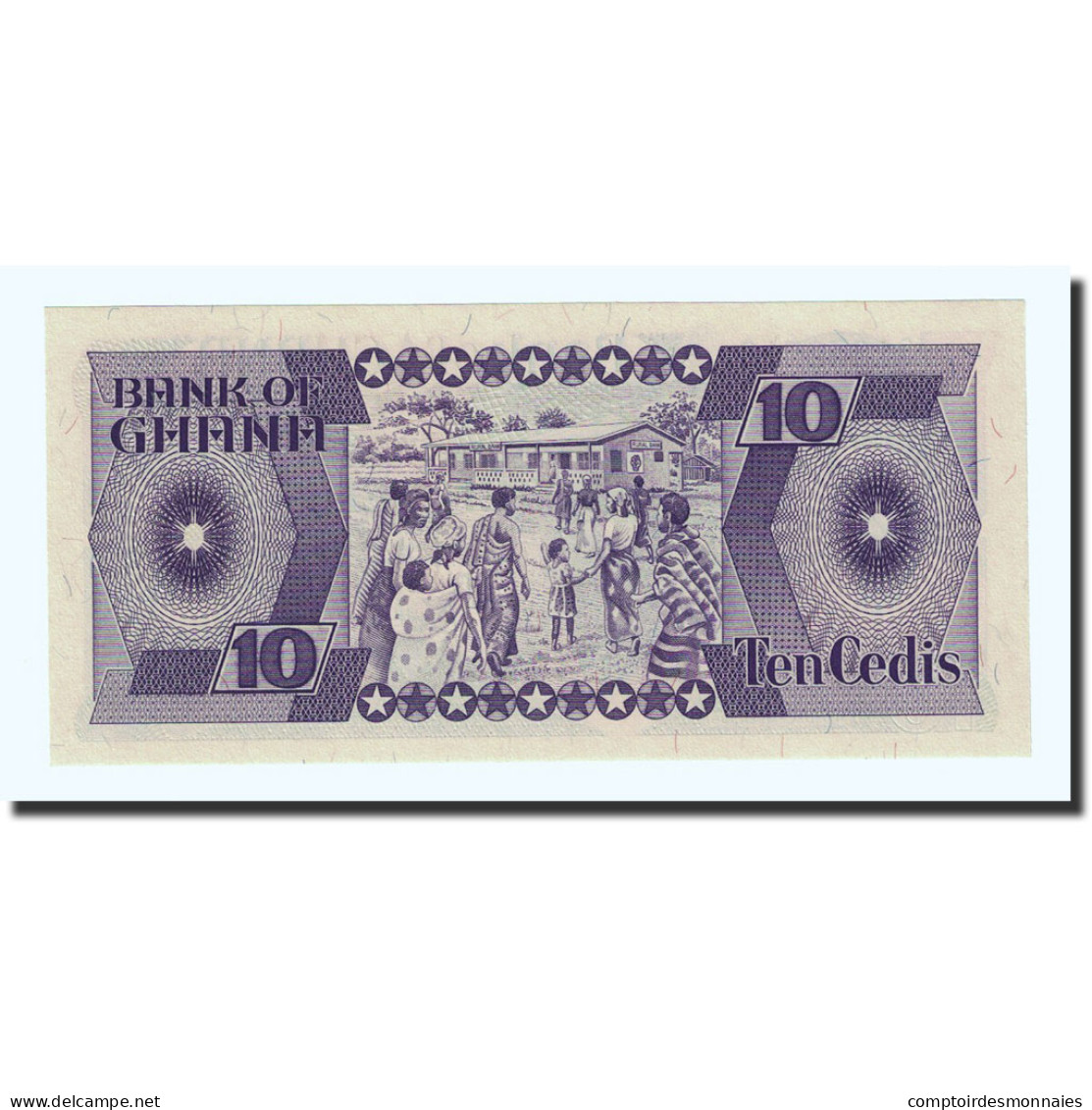 Billet, Ghana, 10 Cedis, 1984-05-15, KM:23a, NEUF - Ghana