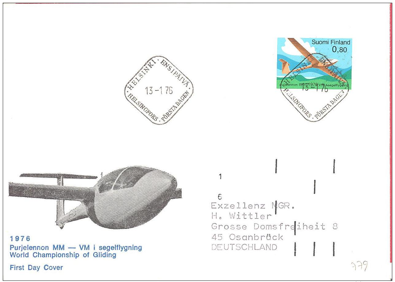 Soumi / Finland  Michel #  779      FDC   Exzellenz MGR. H. Wittler  Erzbischof - FDC