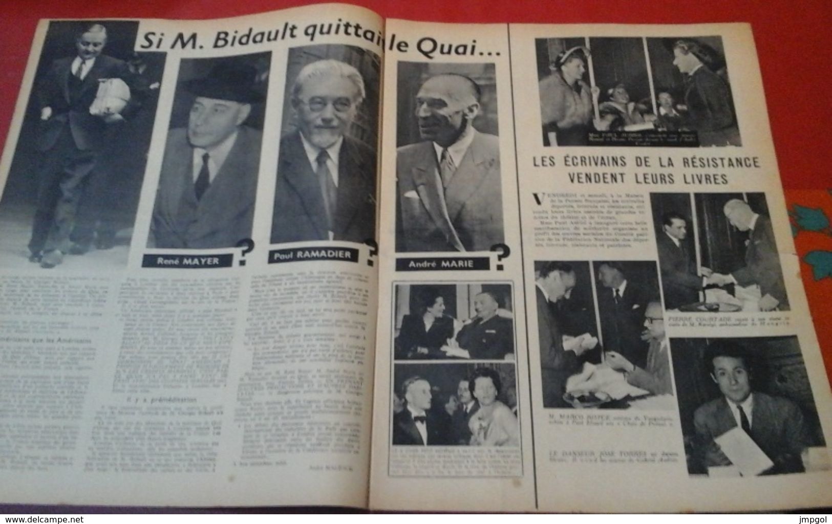 Regards N°145 11 Juin 1948 Miss France Devient Miss Europe,Politique Si Bidault Quittait Le Quai D'Orsay - 1900 - 1949