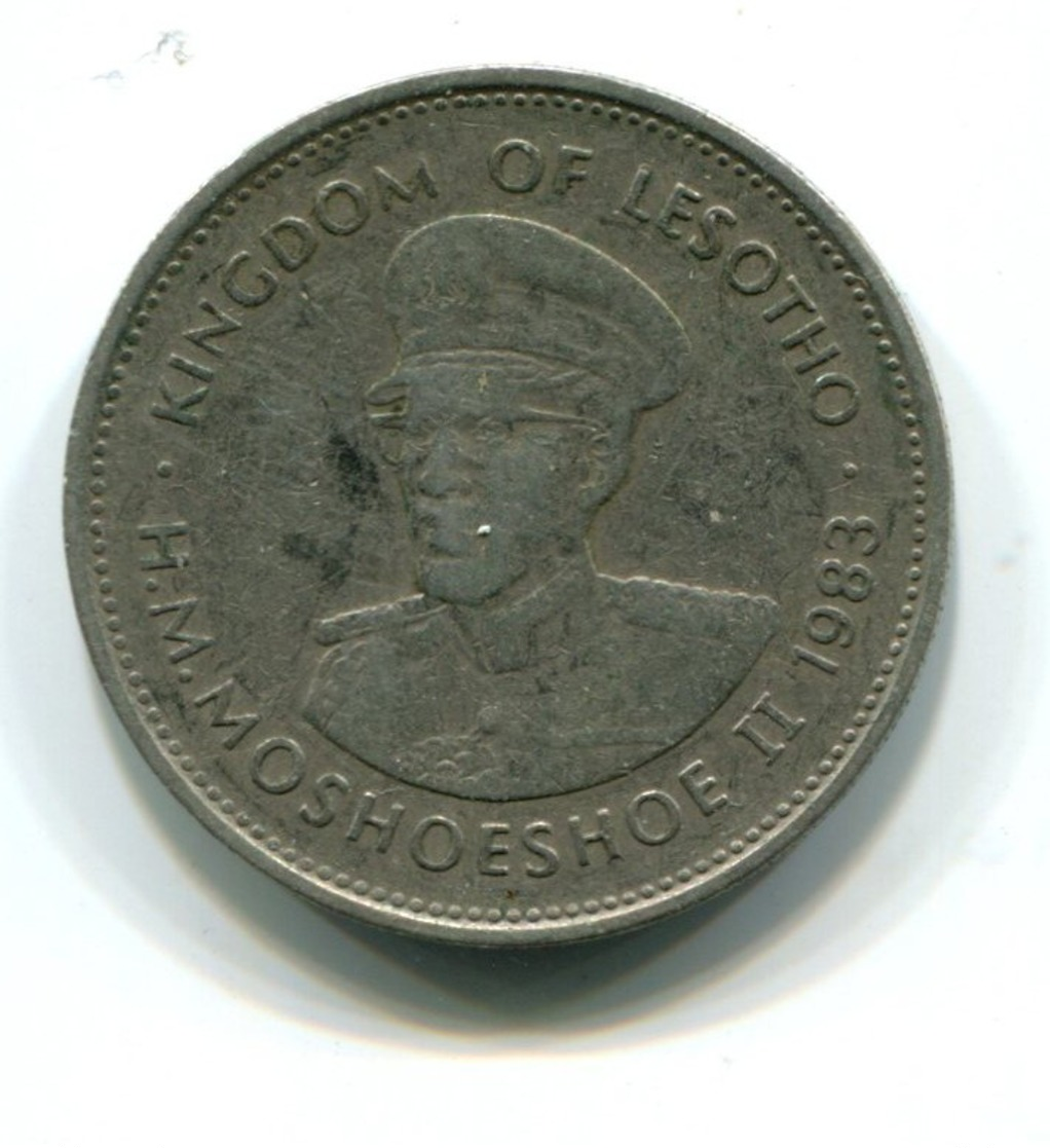 1983 Lesotho 50 Lisente Coin - Lesotho