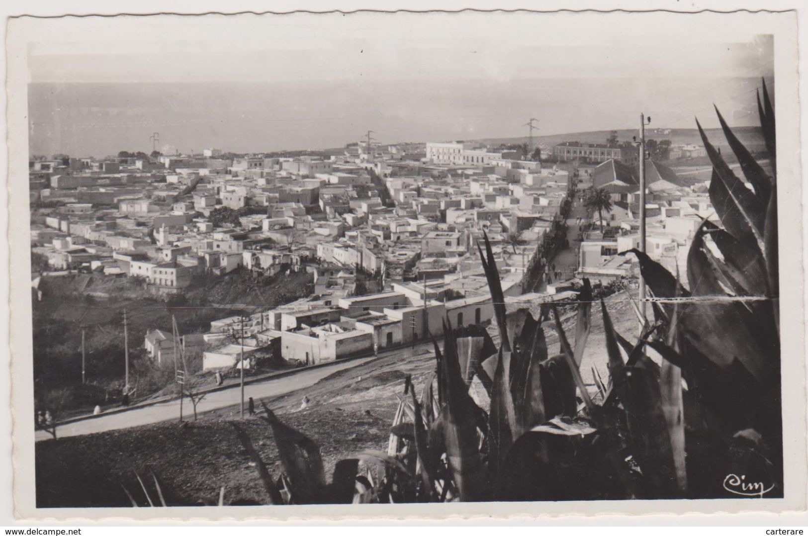 Afrique Du Nord,MOSTAGANEM,oran,vue Sur TIDJDITT,104m Alt,ville Du 1er Régiment Tirailleur Algérien,carte Photo Combier - Oran