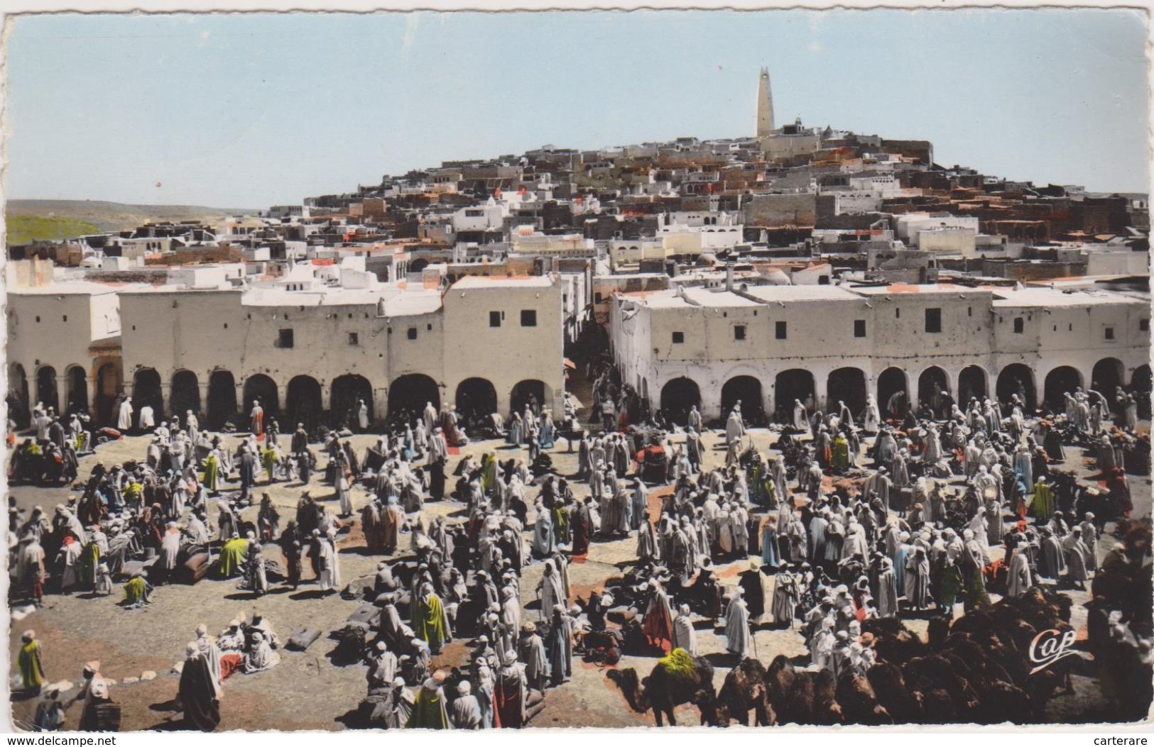 AFRIQUE,ALGERIE,GHARDAIA, Oasis,vallée  De MZAB,Marché,COMMERCE - Ghardaia