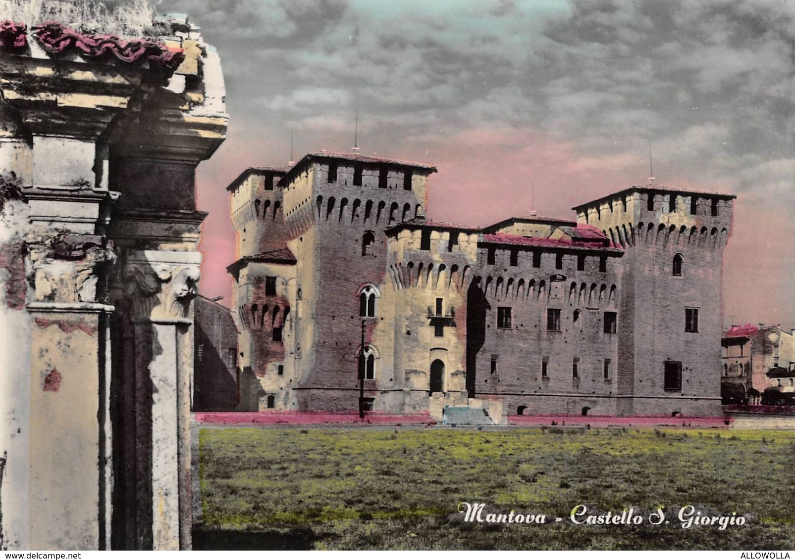 414 - "MANTOVA - CASTELLO SAN GIORGIO"  -  CART.  ORIGINALE  - NON SPEDITA - Mantova