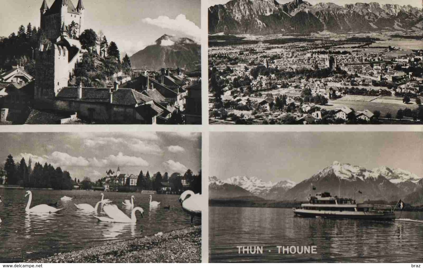 CPSM  Suisse Thun Thoune (timbre Europa) - Thoune / Thun