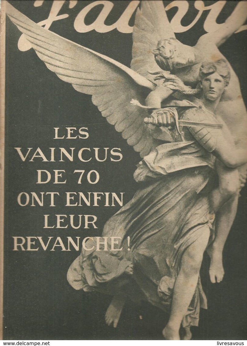 Militaria Revue J'ai Vu.... N°200 Du 15 Avril 1919 Les Vaincus De 70 Ont Enfin Leurs Revanche! - Other & Unclassified