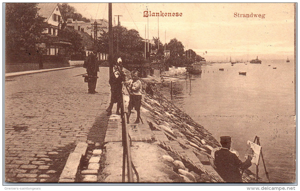 Allemagne - HAMBURG - BLANKENESE - Stransweg - Blankenese