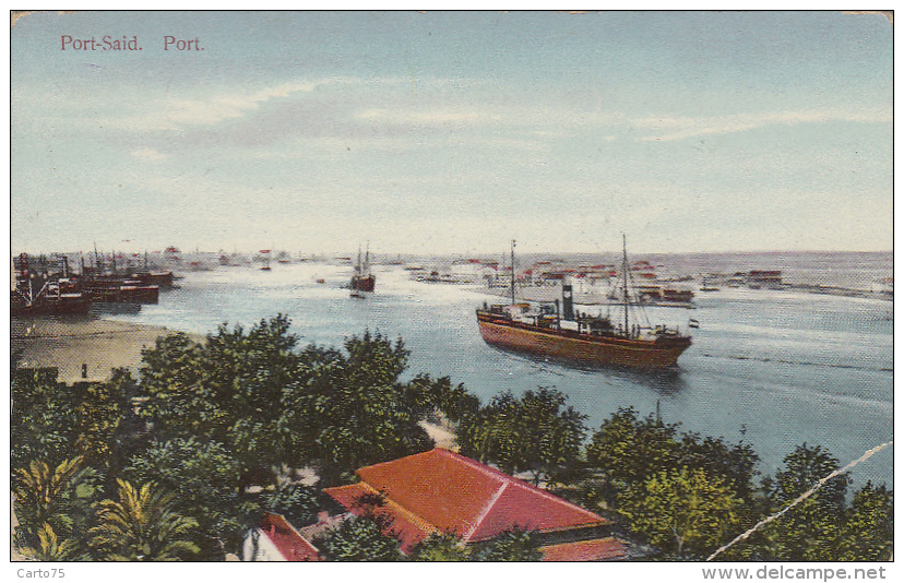 Egypte - Port-Saïd - Port Bâteau - Port-Saïd