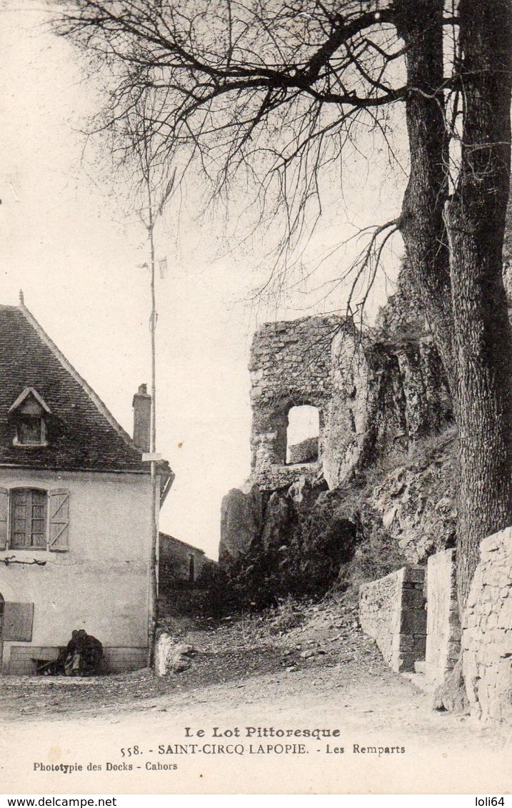 /46/ Saint Circq Lapopie Les Remparts - Saint-Cirq-Lapopie