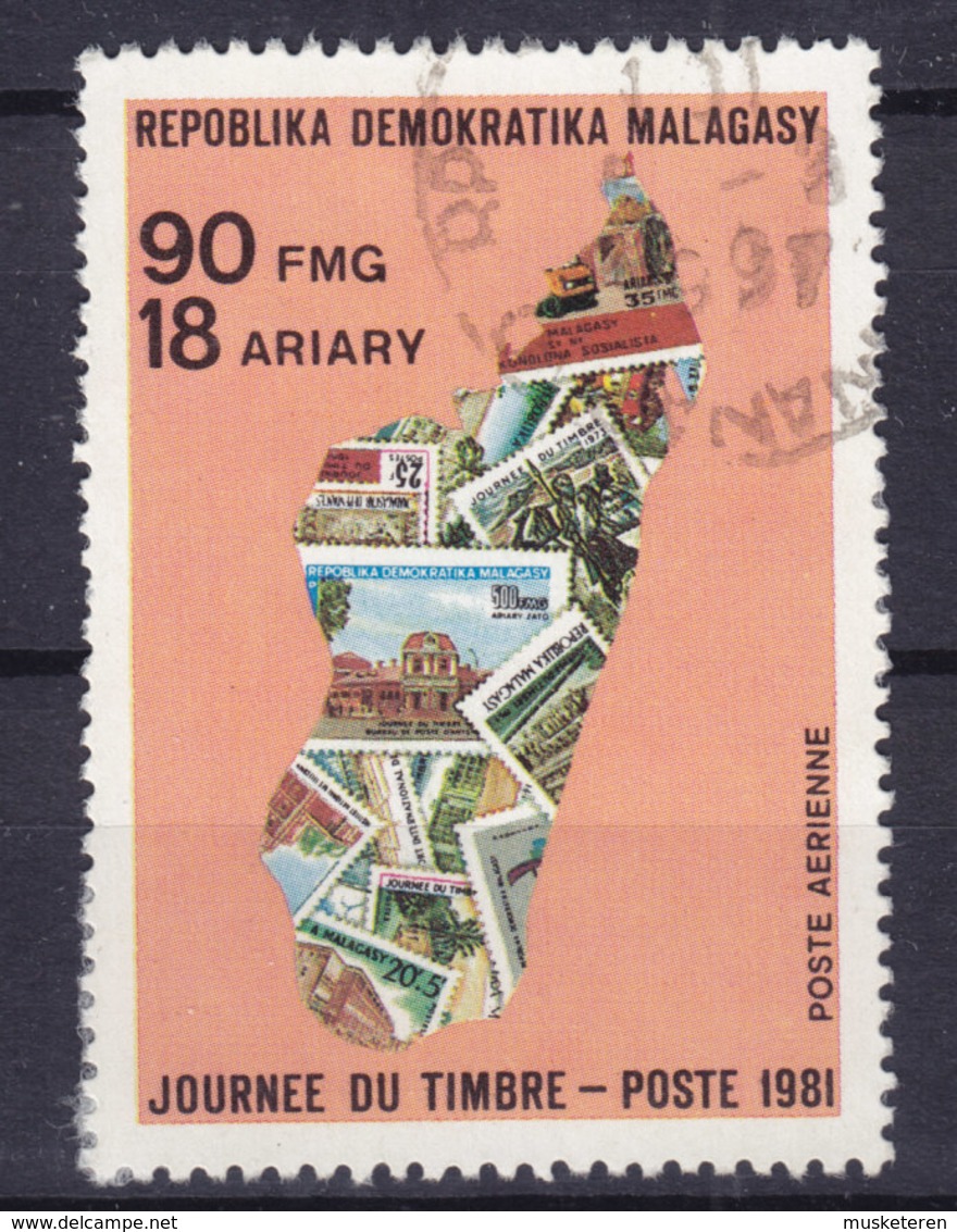 Madagascar 1981 Mi. 886    90 Fr Tag Der Briefmarke Jour De Timbre Day Of Stamps - Madagaskar (1960-...)