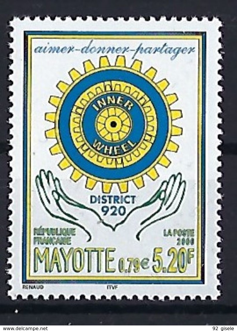 Mayotte YT 83 " Club " 2000 Neuf** - Neufs