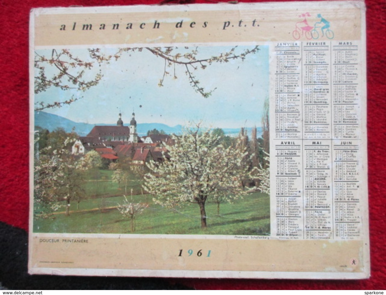 Almanach Des P.T.T / De 1961 - Grand Format : 1961-70