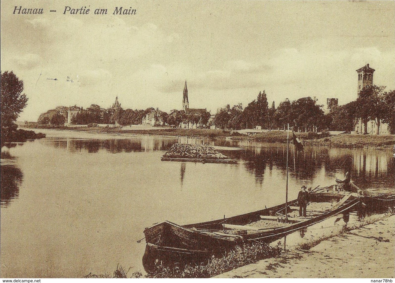 CPM Hanau (reproduction D'une Carte Des Années 1910) - Hanau