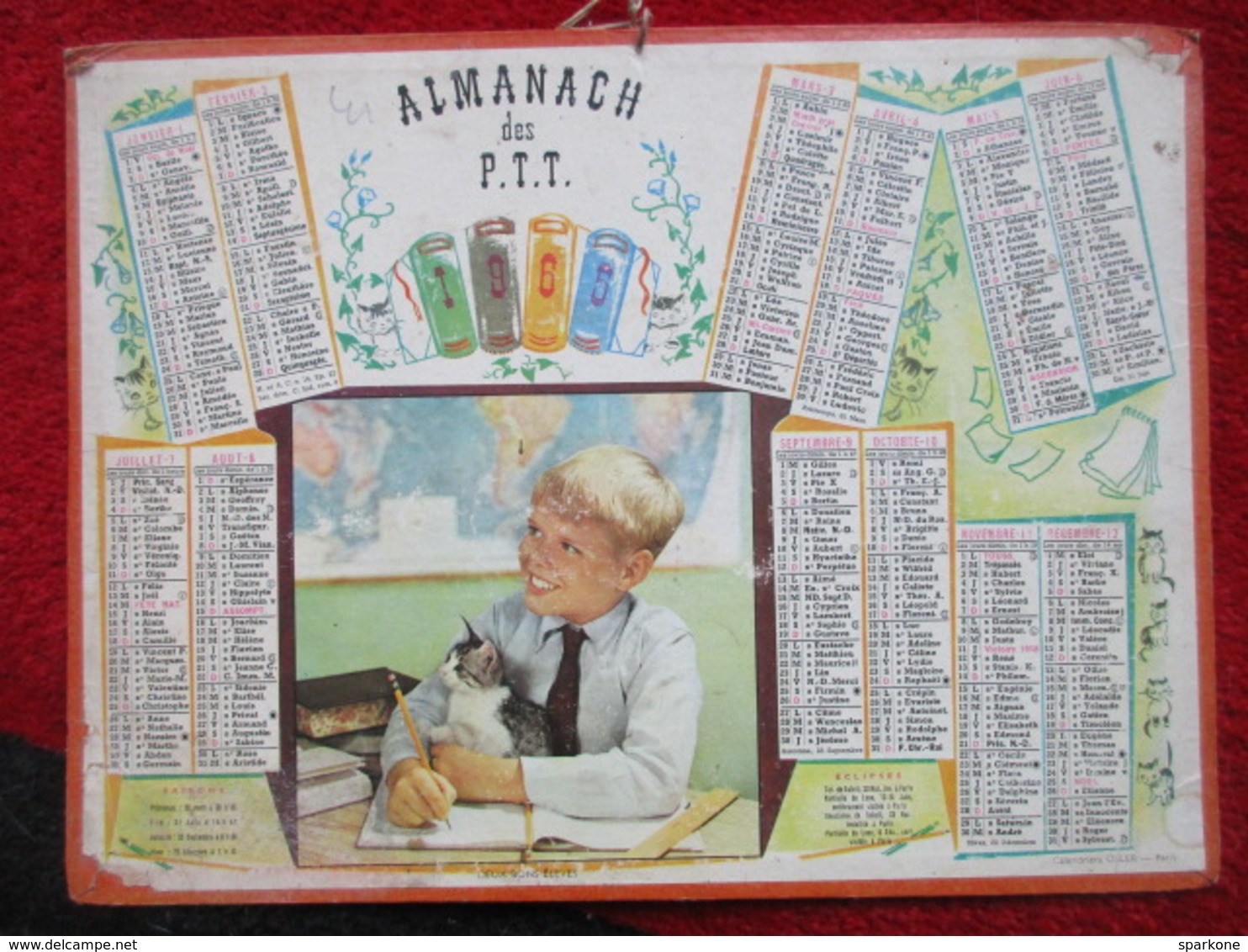 Almanach Des P.T.T. / De 1965 - Grand Format : 1961-70