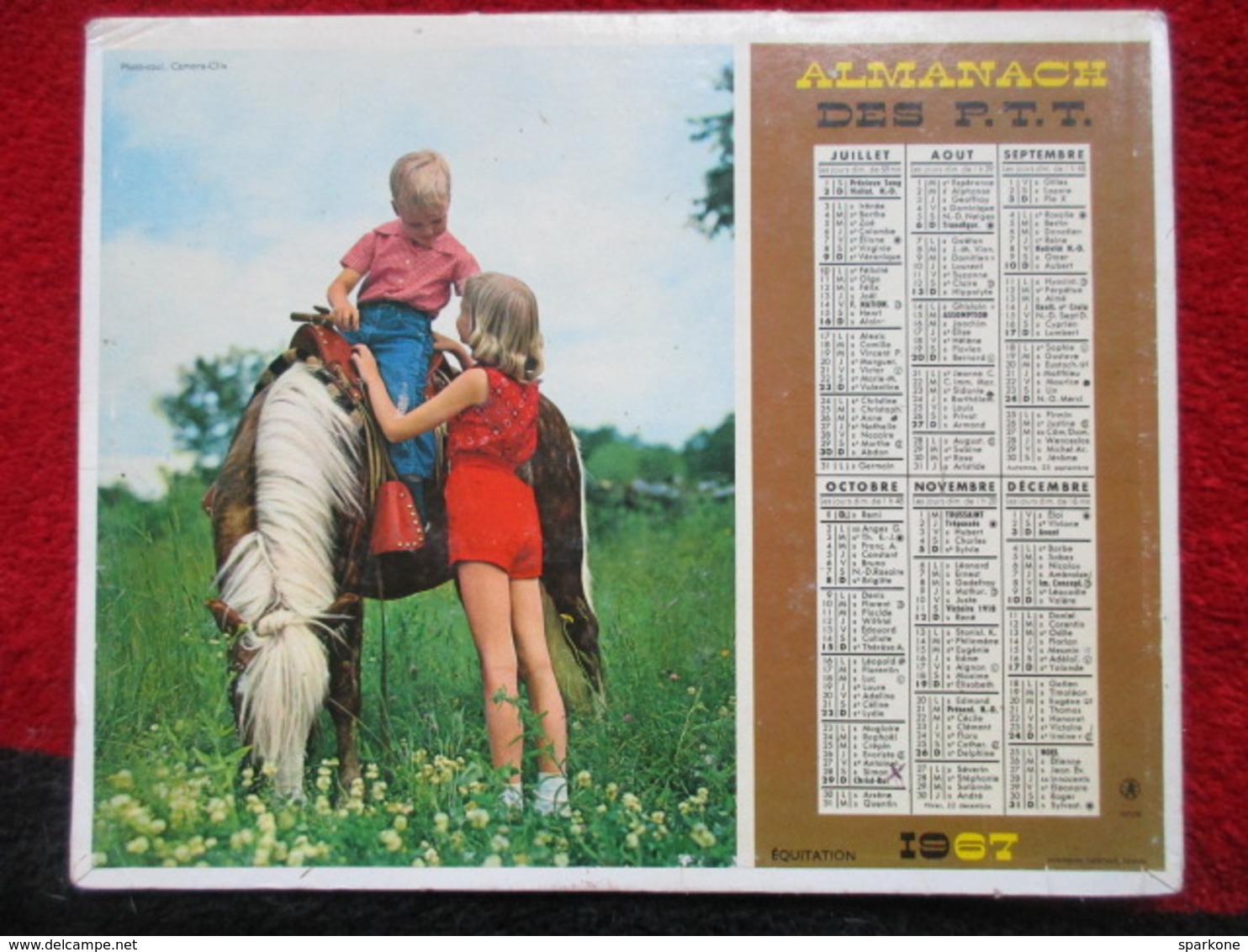 Almanach Des P.T.T. / De 1967 - Grand Format : 1961-70