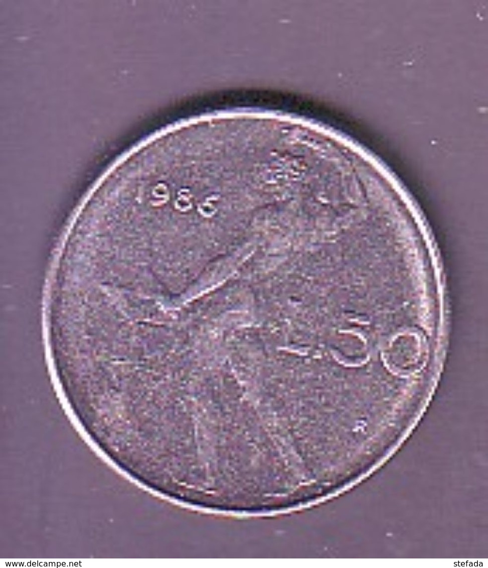 ITALIA 1986  50 Lire - 50 Lire