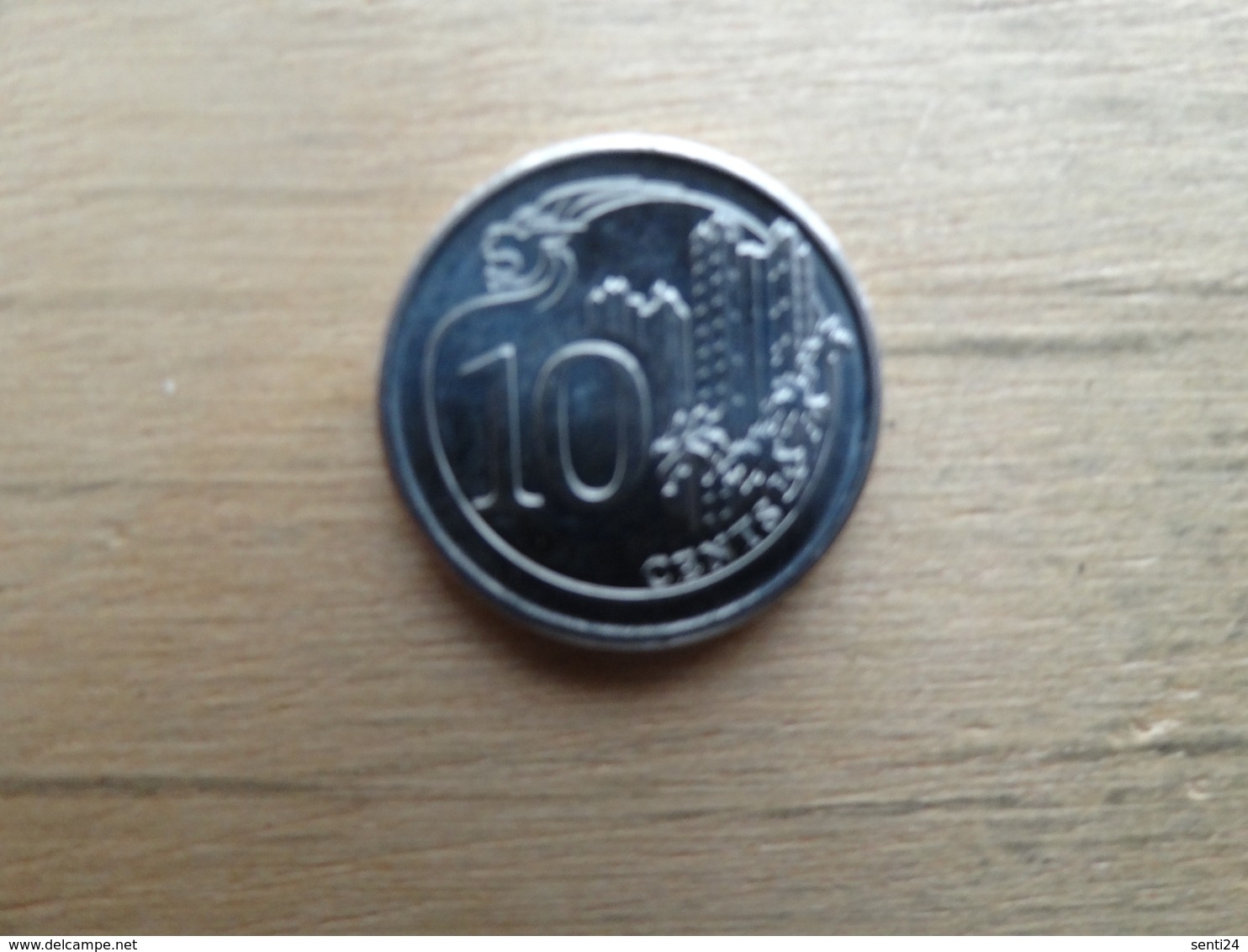 Singapour   10  Cents  2016  Km !!! - Singapour