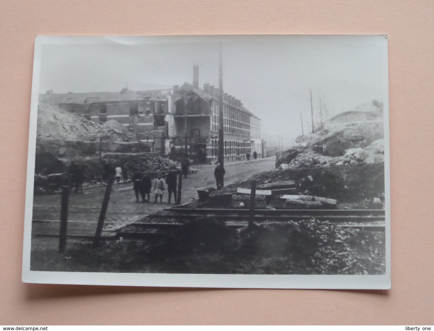 Vernieling SPOORWEGVIADUCT Zwijnaardsesteenweg ( Copie / Repro ) Voir Photo ( Zie Foto's ) ! - Guerre, Militaire