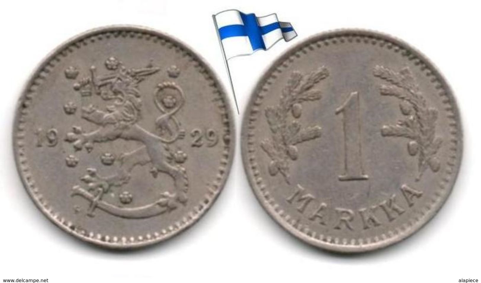 Finlande - 1 Markka 1929 - Finlande