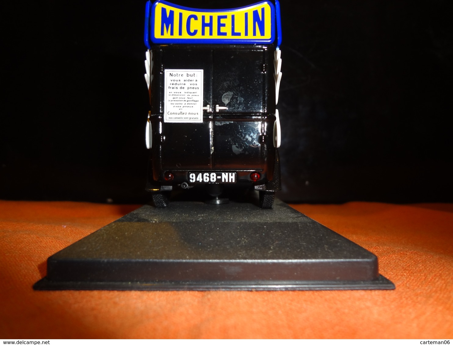 Camionnette - Renault K27 Publicitaire - Michelin - Conseils Michelin - 1/43 - Commercial Vehicles