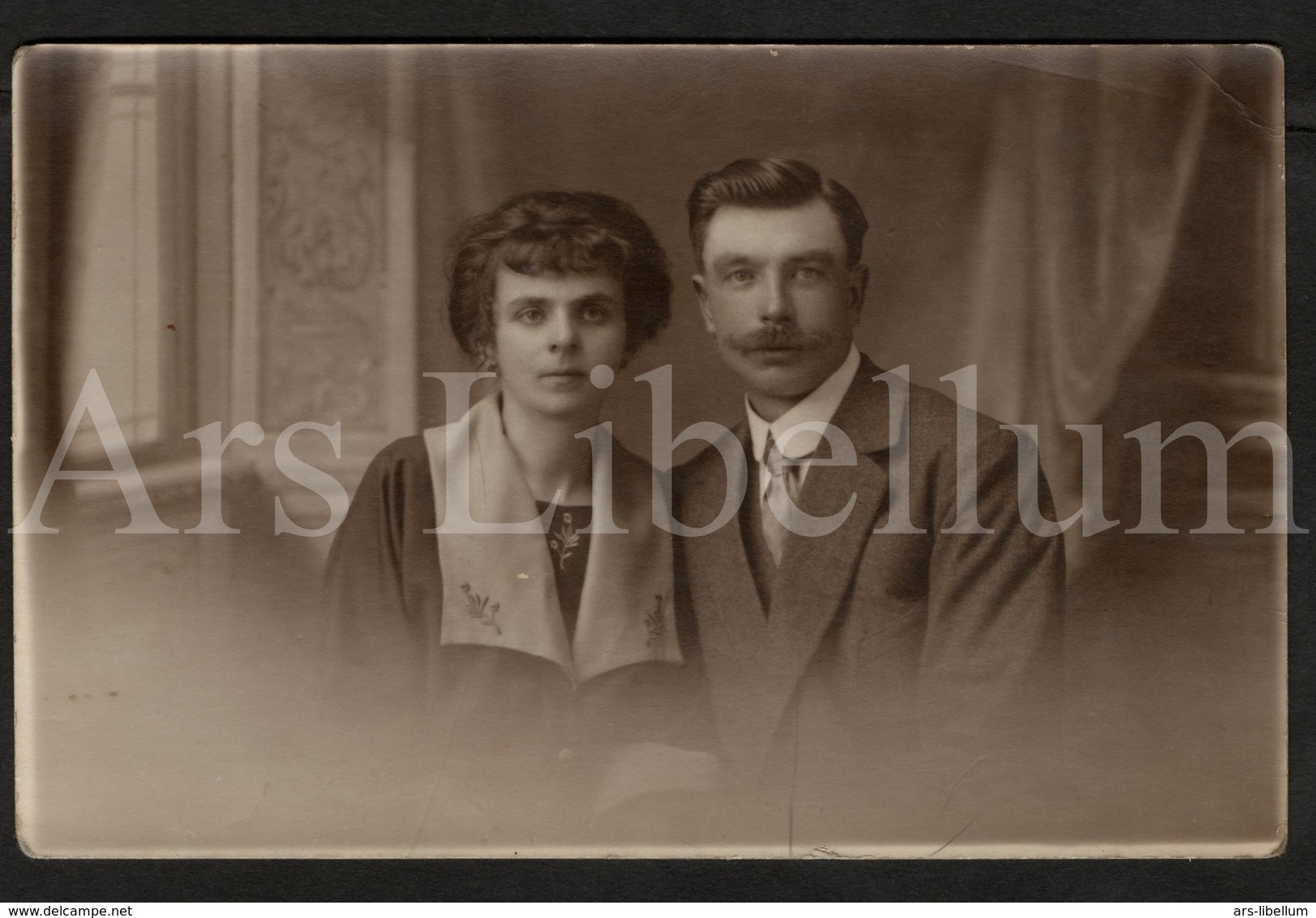 Photo Ancien / Postcard / Cpa / Foto / Couple / Unused / Photographie - Fotografía