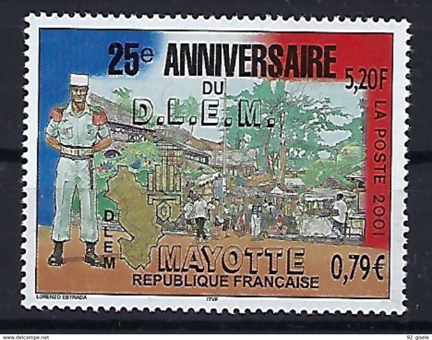 Mayotte YT 103 " Légion " 2001 Neuf** - Unused Stamps