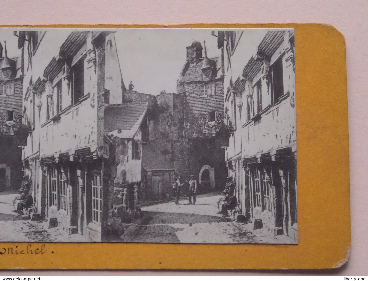 MONT ST. MICHEL France ( Stereo Photo +/- 16,5 X 8,5 Cm. Zie / Voir Foto's ) ! - Photos Stéréoscopiques