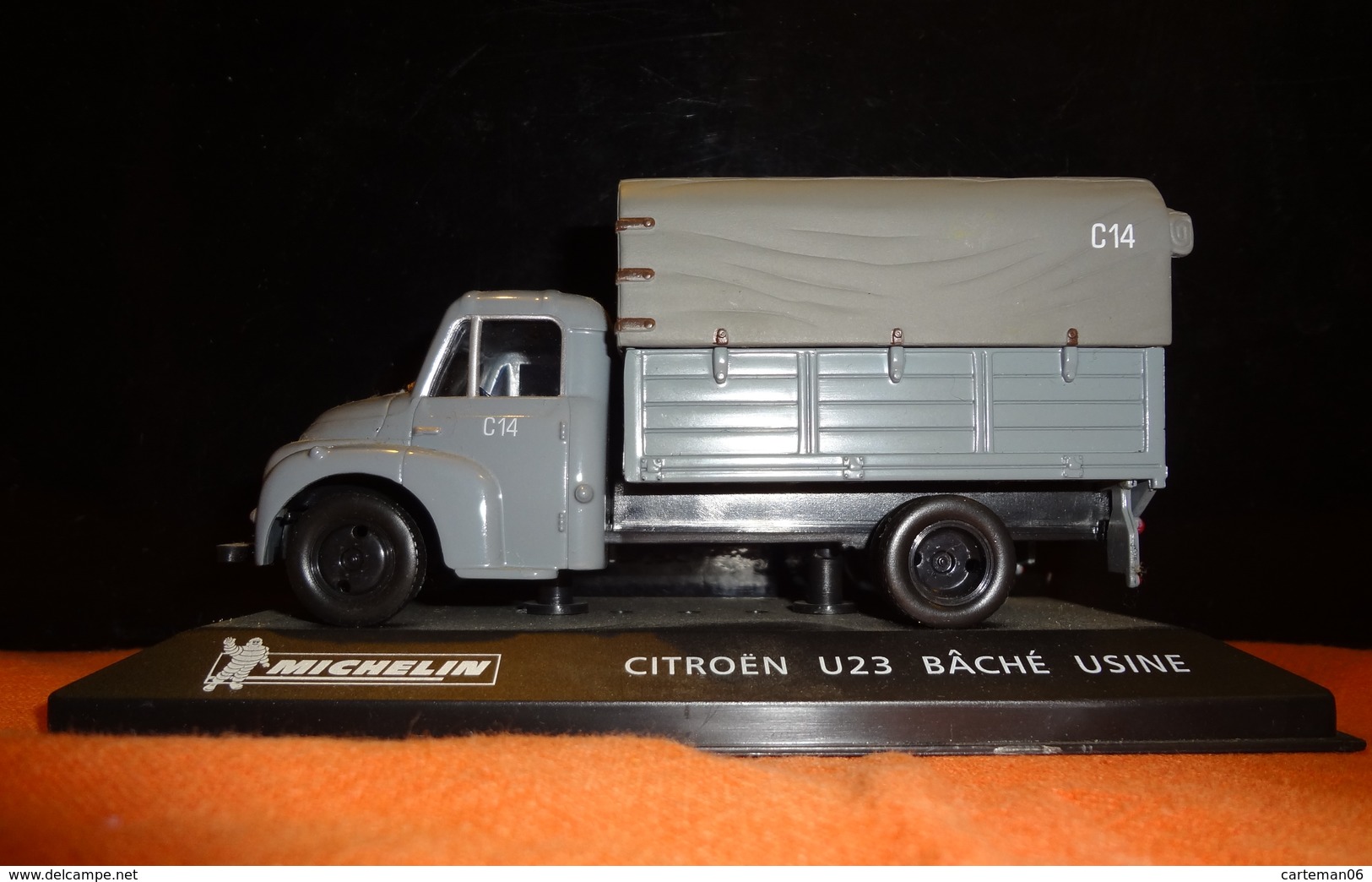 Camion - Citroën U23 - Bâché Usine - Michelin - 1/43 - Utilitaires