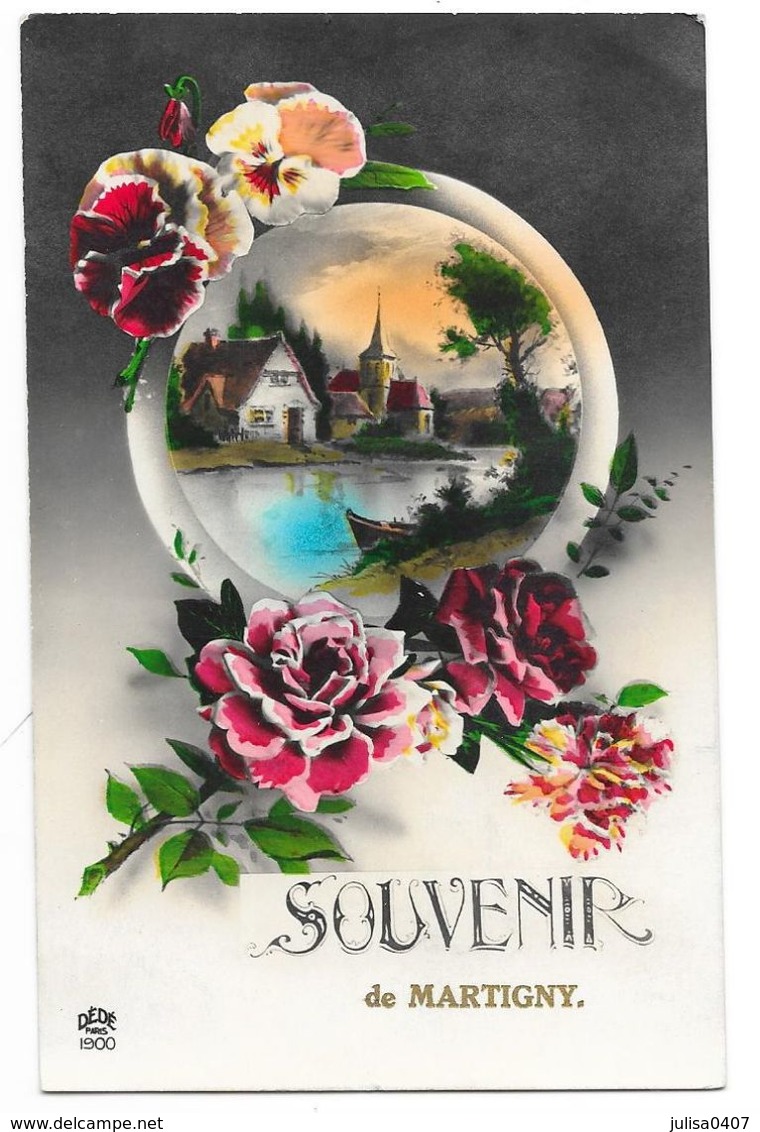 MARTIGNY (Suisse) Carte Fantaisie Souvenir - Martigny