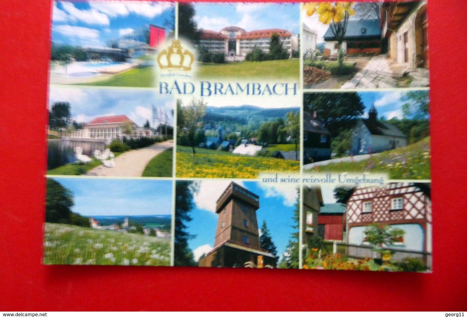 Bad Brambach U. Umgebung - Sächs.Staatsbad Vogtland - Dr. Ebel Fachklinik Schönberg Kapellenbergturm Kurmittelhaus - Bad Brambach