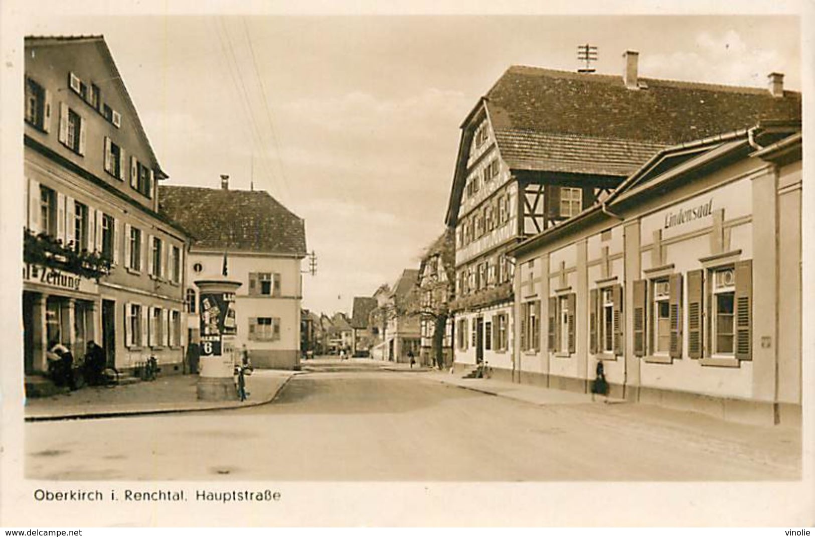 C-18-413 : OBERKIRCH I RENCHTAL. HAUPTSTASSE - Oberkirch