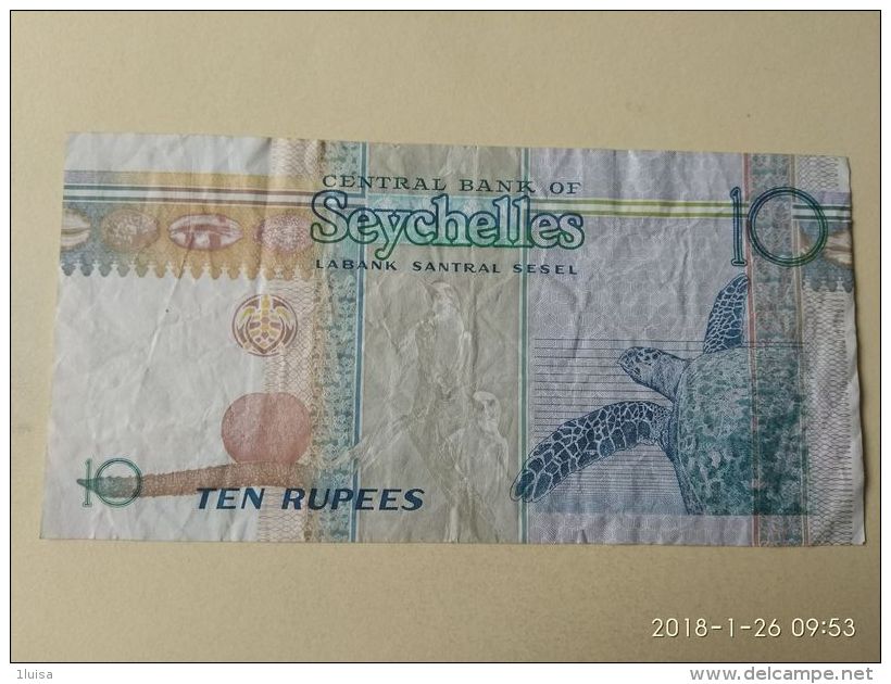 10 Rupees 2005 - Seychelles